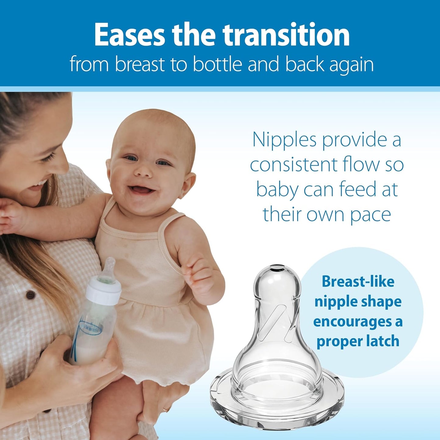 Dr. Brown's Natural Flow® Anti-Colic Options+™ Narrow Bottle to Sippy Gift Set with Soft Silicone