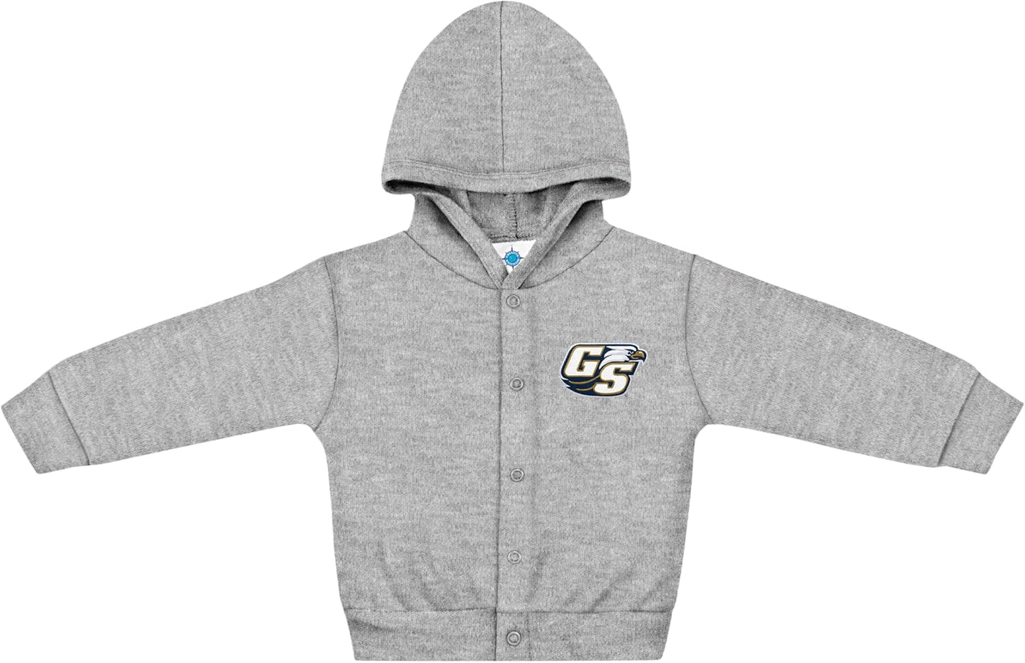 Creative Knitwear College Baby Snap Hooded Jacket - Team Logo, Multiple Colors, for Boys & Girls, (0-24 Months)