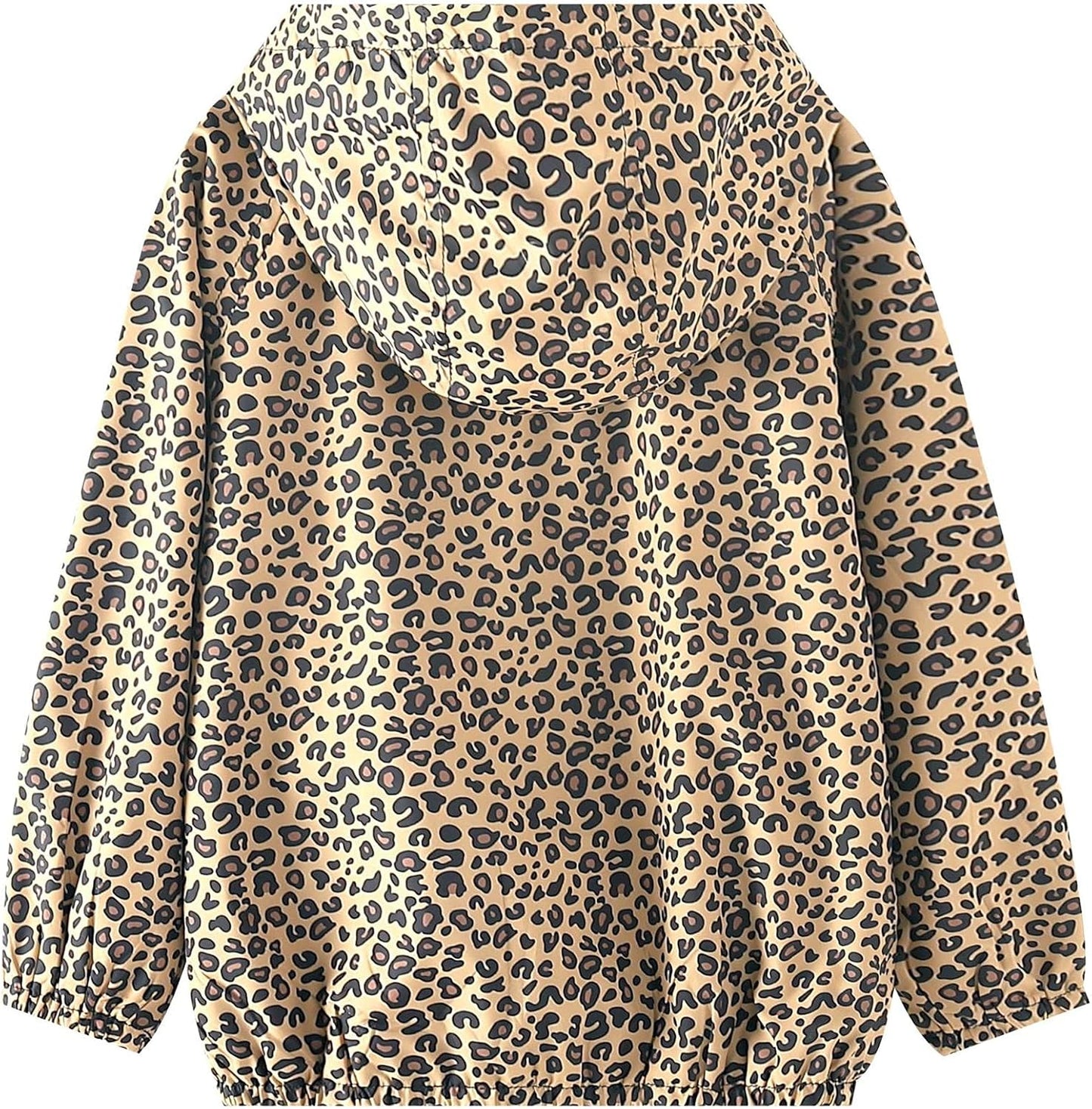 WELAKEN Lightweight Jacket for Girls Kids & Toddler II Girls' Print Water-Resistant Jacket