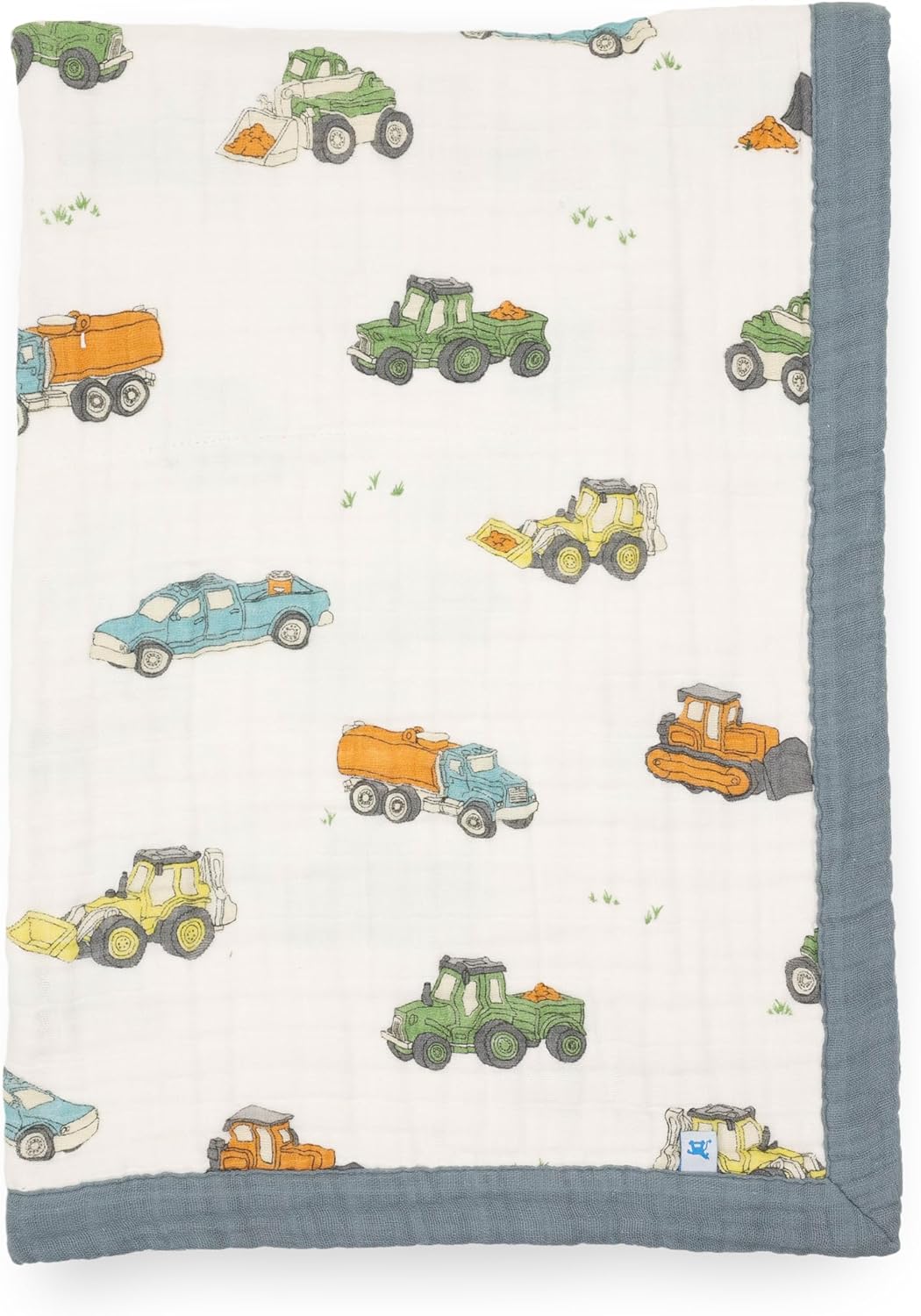 Little Unicorn Newborn Receiving Quilt | Ultra- Soft, Multi-Layered Muslin Fabric | Gift for