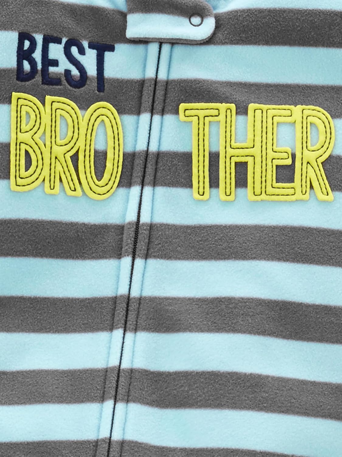 Simple Joys by Carter's Toddlers and Baby Boys' Loose-Fit Flame Resistant Fleece Footed Pajamas, Pack of 3