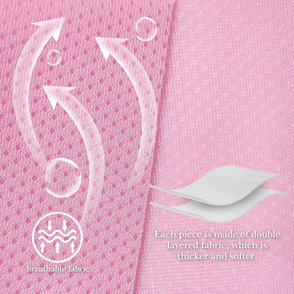 3 in 1 Breathable Crib Rail Covers for Life Size Cribs,White Soft Anti-Collision Strip Corner Covers,Protect Baby Teeth and Save Crib Rails, Rail Edge Protector Strip (Pink-4pc)