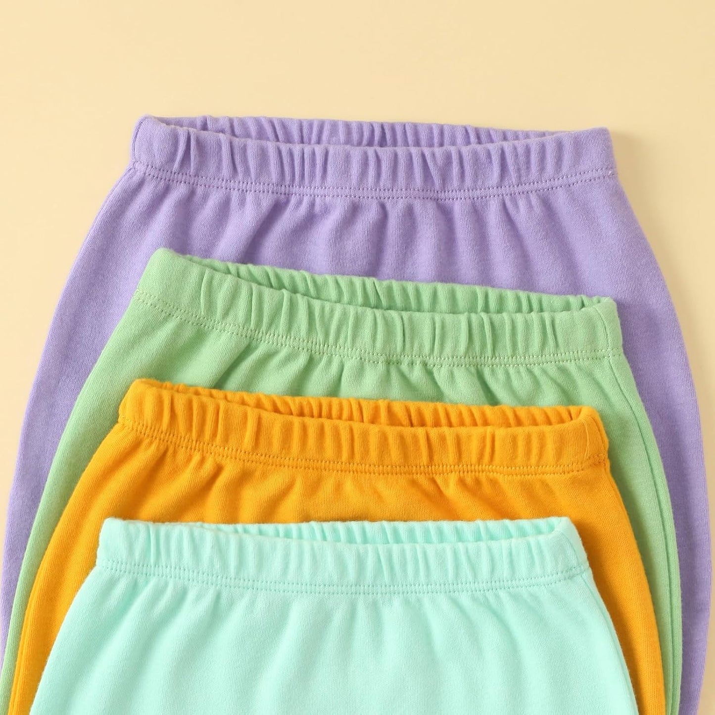 Hakochia Baby Pants for Boys & Girls: 100% Cotton, Soft, Comfy, Ample Diaper Room 0-36 Months