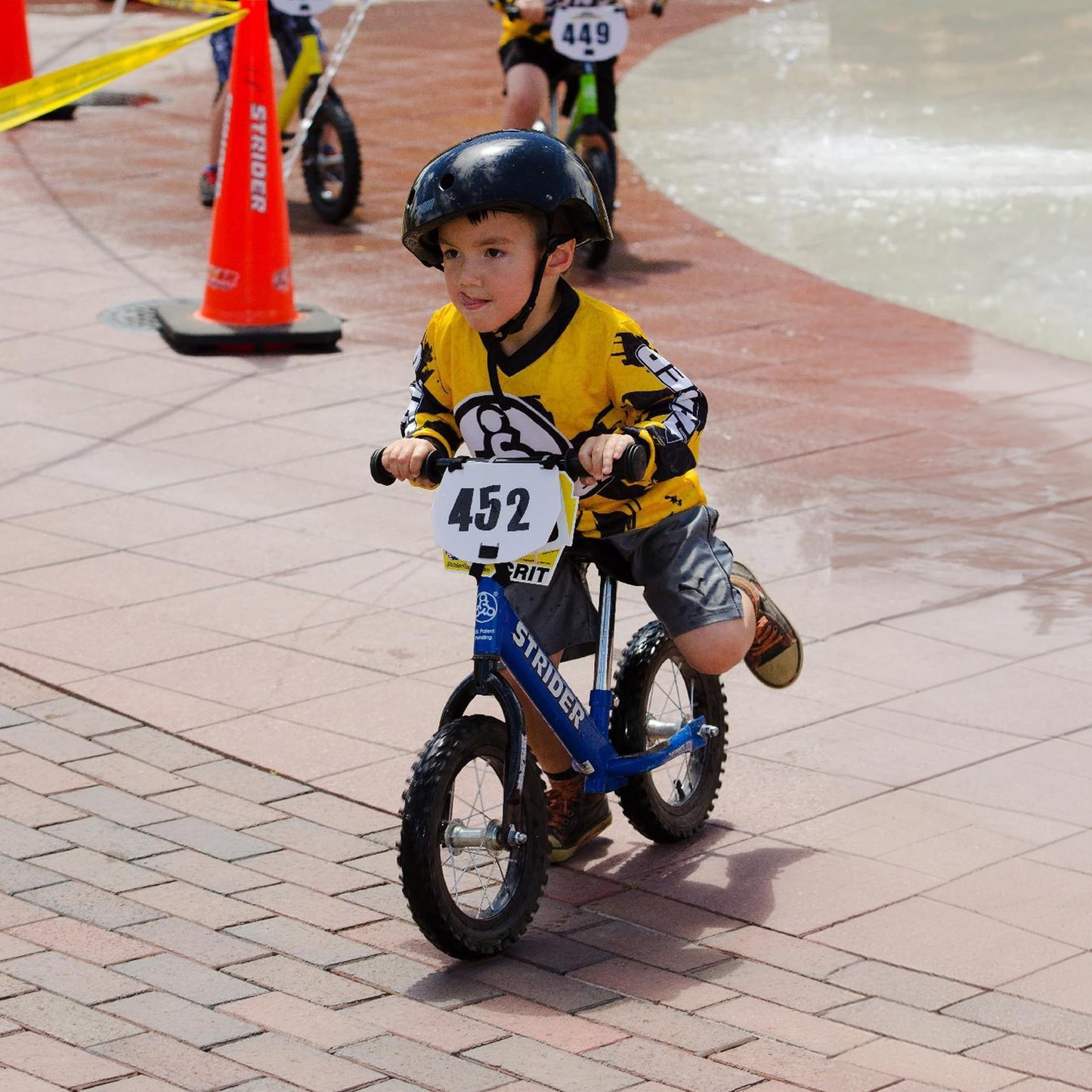Strider 12 Sport, No Pedal Balance Bike for Kids Ages 1–4 Years, Blue