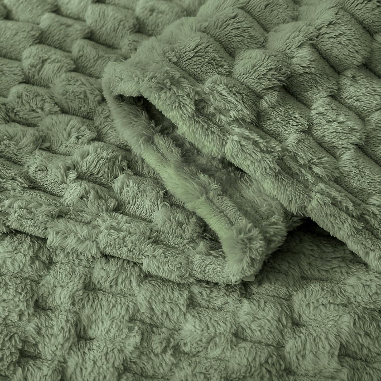 HOMRITAR Baby Blanket for Boys Girls 3D Flannel Fleece Fluffy Blankets for Baby Soft Plush