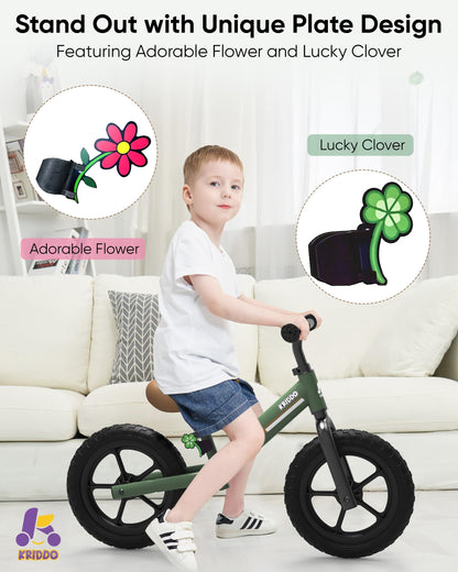 KRIDDO Toddler Balance Bike 2 Year Old: Toddler Bike Toys for 2-5 Years Old