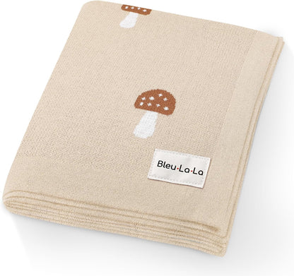 Unisex Baby Swaddle Blanket 100% Cotton Buttery Soft Cozy Receiving Swaddle Crib Stroller Blanket