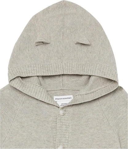 Amazon Essentials Unisex Babies' Hooded Sweater, Pack of 2