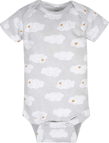 Gerber Baby 8-Pack Short Sleeve Onesie Bodysuits