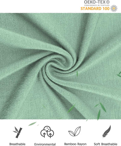 Jimonda Baby Romper Boys Girls Bamboo Pajamas 2-Way Zipper Footless Unisex Long Sleeve Sleepers Sleep and Play 0-24 Months