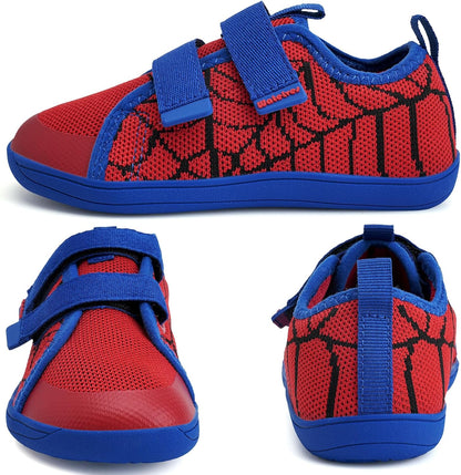 WateLves Toddler Little Kids Wide Barefoot Shoes The First Walking Shoes Girls Boys Breathable Zero Drop Minimalist Sneakers with Wide Toe Box Natural to Grow
