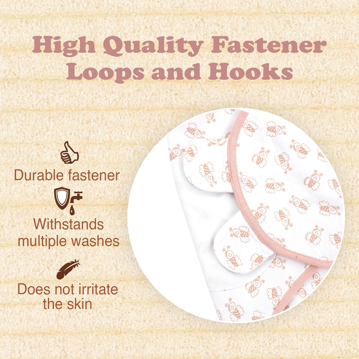 Bublo Baby Swaddles for Newborns – 3-Pack Infant Swaddles 0-3 Months – Adjustable Newborn Swaddle