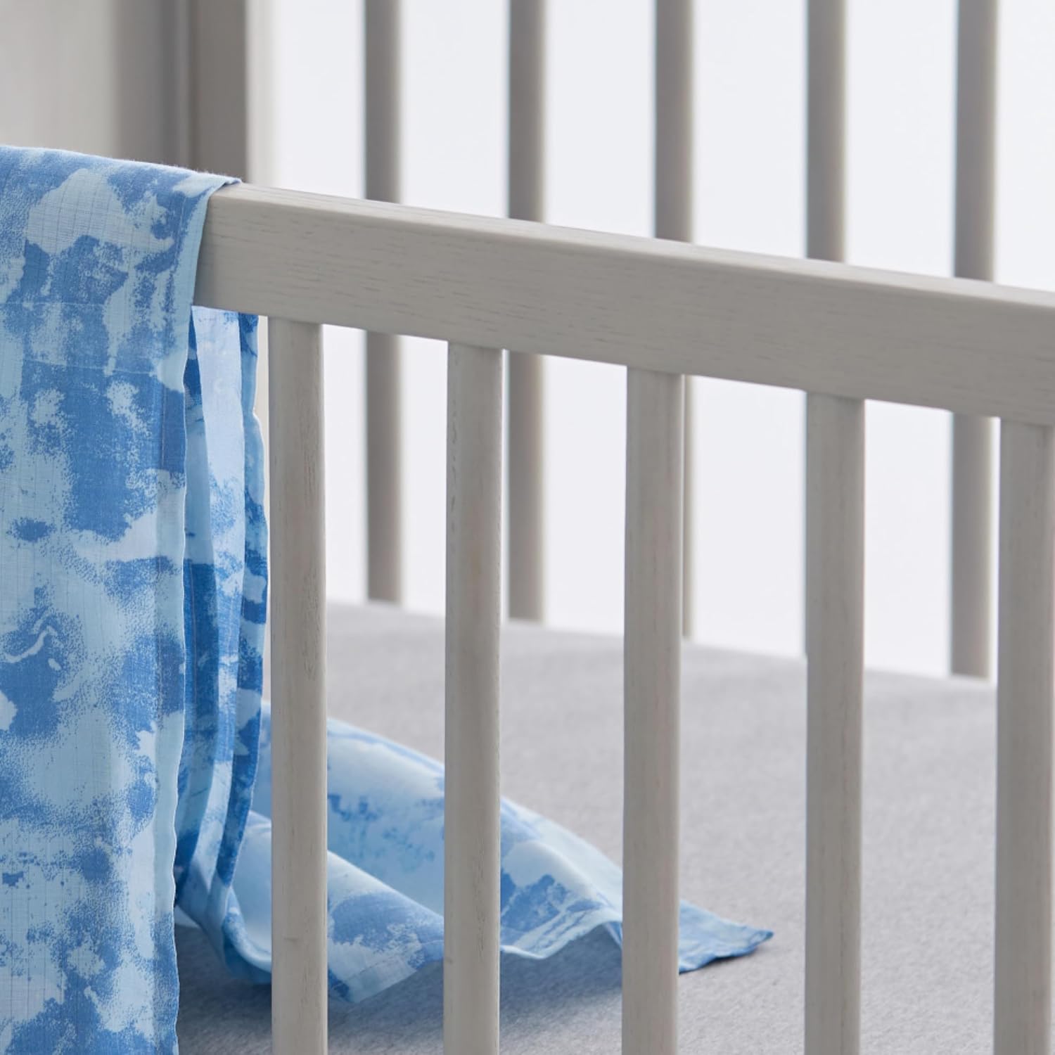 HonestBaby Unisex-Baby Fitted Crib Sheets Set Standard Mattress, 100% Organic Cotton Baby Boys