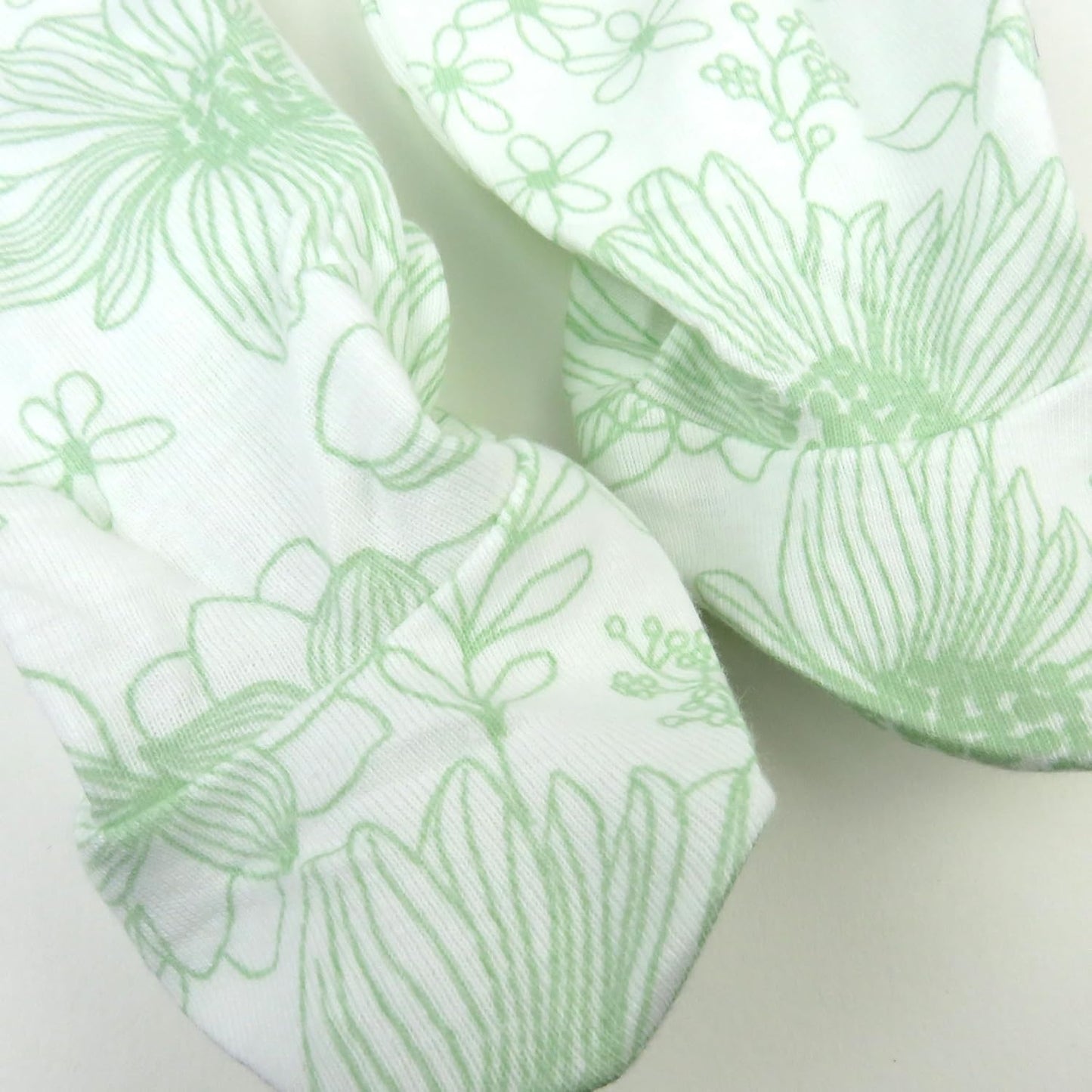 HonestBaby 3-pack Footed Pants Roomy Fit Pull on Bottoms 100% Organic Cotton for Infant Baby Boys, Girls, Unisex