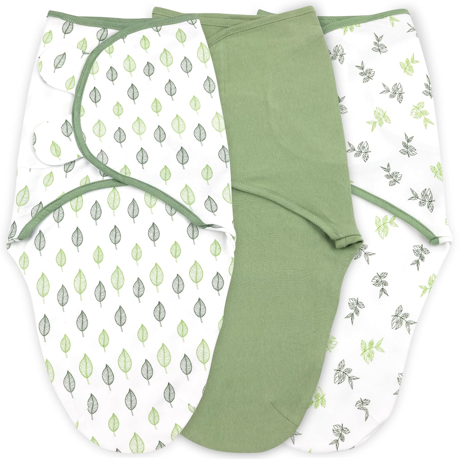 Bublo Baby Swaddles for Newborns – 3-Pack Infant Swaddles 0-3 Months – Adjustable Swaddle Sleep