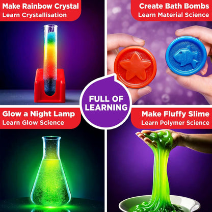 Doctor Jupiter Ultimate Science Kit, Chemistry Set for Kids Ages 8-9-10-11-12-13-14 | Birthday Gift Ideas for Boys & Girls 8+ Years Old | STEM Toy with 135+ Experiments | Learning & Educational Kits