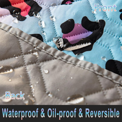 Waterproof Dog Bed Cover 30x70inch Reversible Pad Reusable Camping Mat for Kids/Pet/Dog/Cat