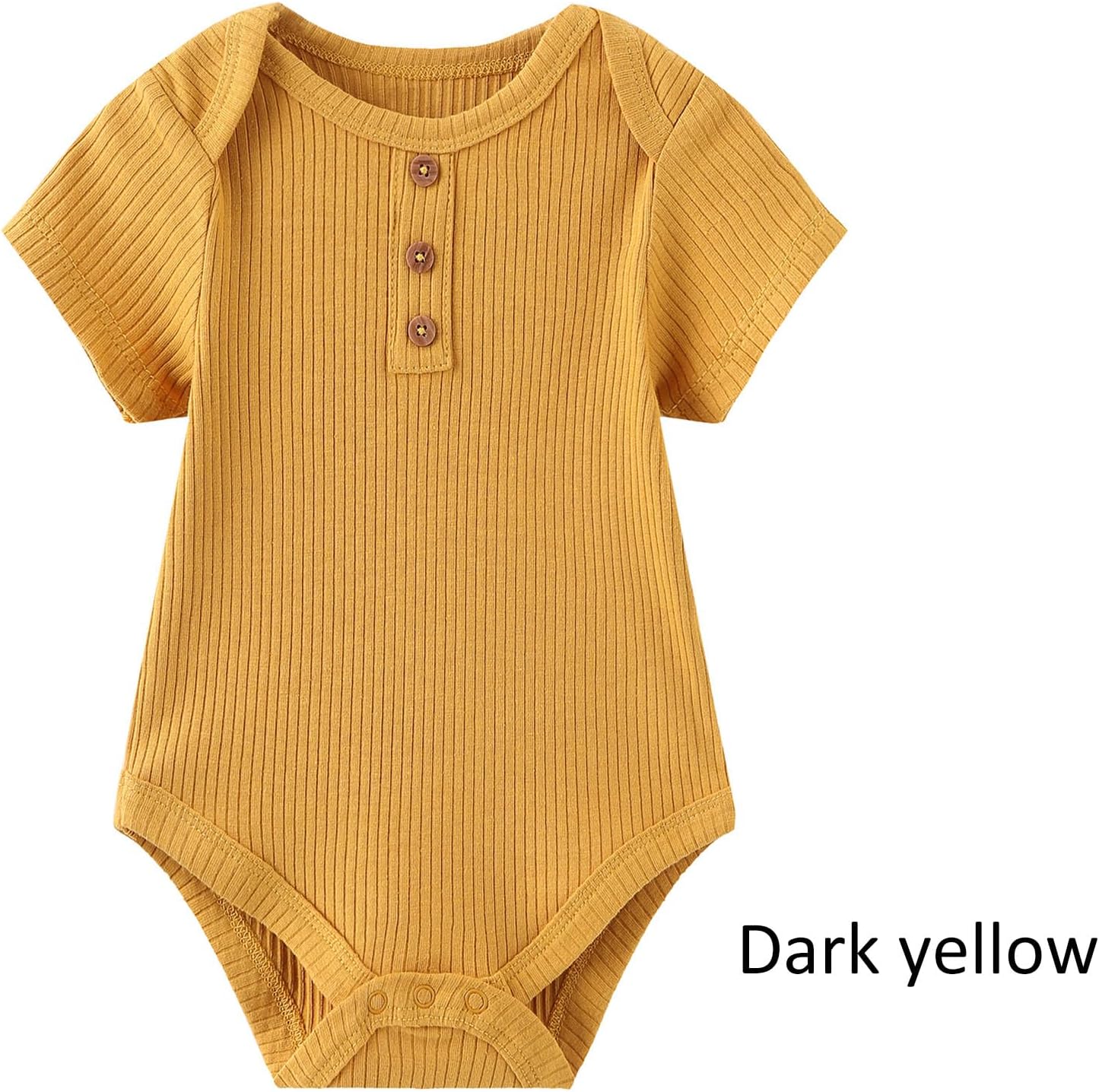 Baby Bodysuit and Pant Set Summer Ribbed Mix Match Infant Boy Girl Clothes Outfits