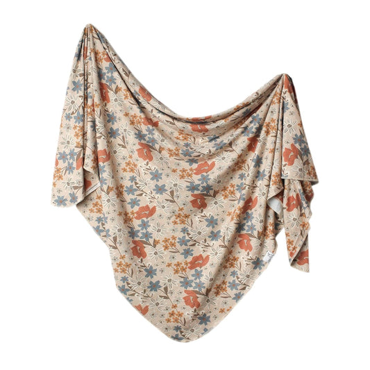 Copper Pearl Baby Swaddle Blanket - Premium Knit Baby Blanket, Large Soft Stretchy Receiving