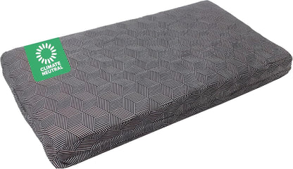 Molly Mutt Large Crib Mattress Cover - Rough Gem Print - Measures 27”x52”x5”- 100% Cotton - Durable - Breathable - Sustainable - Machine Washable Dog Bed Cover