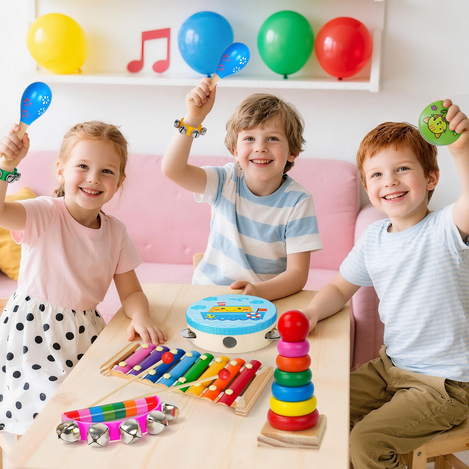 Childom Kids Musical Instruments for Toddlers,Baby Musical Toys for Toddlers,Preschool Educational