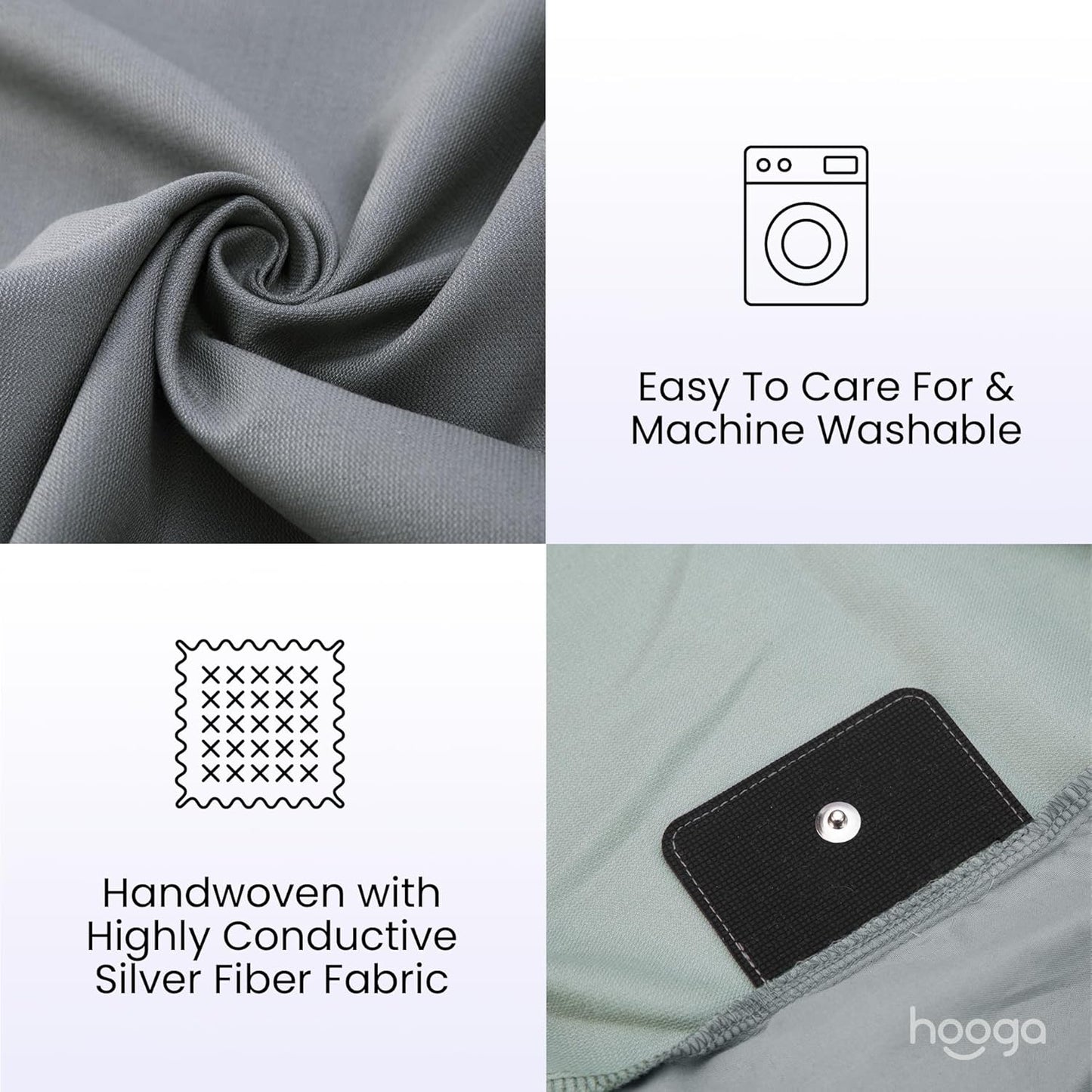 Grounding Sheet, Fitted King Size, Organic Cotton and Conductive Silver, Earth Connected Sheets for