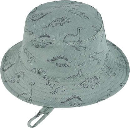 Durio Baby Bucket Sun Hat Toddler Hats Summer Beach Hat UPF 50+ Sun Protection Bucket Hats for Kids Baby Boy Girl Gifts 2Pack