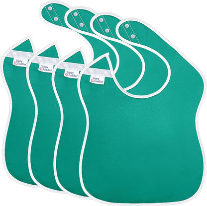 Large Waterproof Bibs Primary Collection - 4pk, 12pk, 48pk