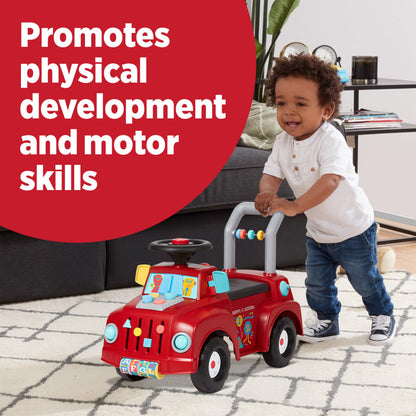Radio Flyer Tinker Truck, for Toddlers 1-3, Toddler Ride On Toys