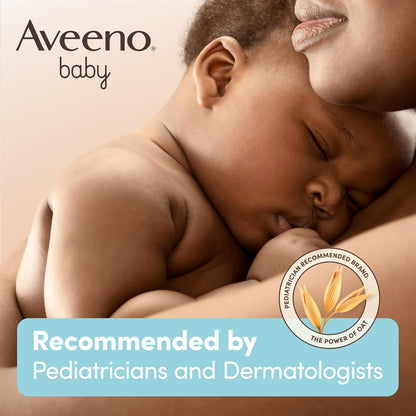 Aveeno Baby Daily Moisture Gentle Bath Wash & Shampoo with Natural Oat Extract, Hypoallergenic