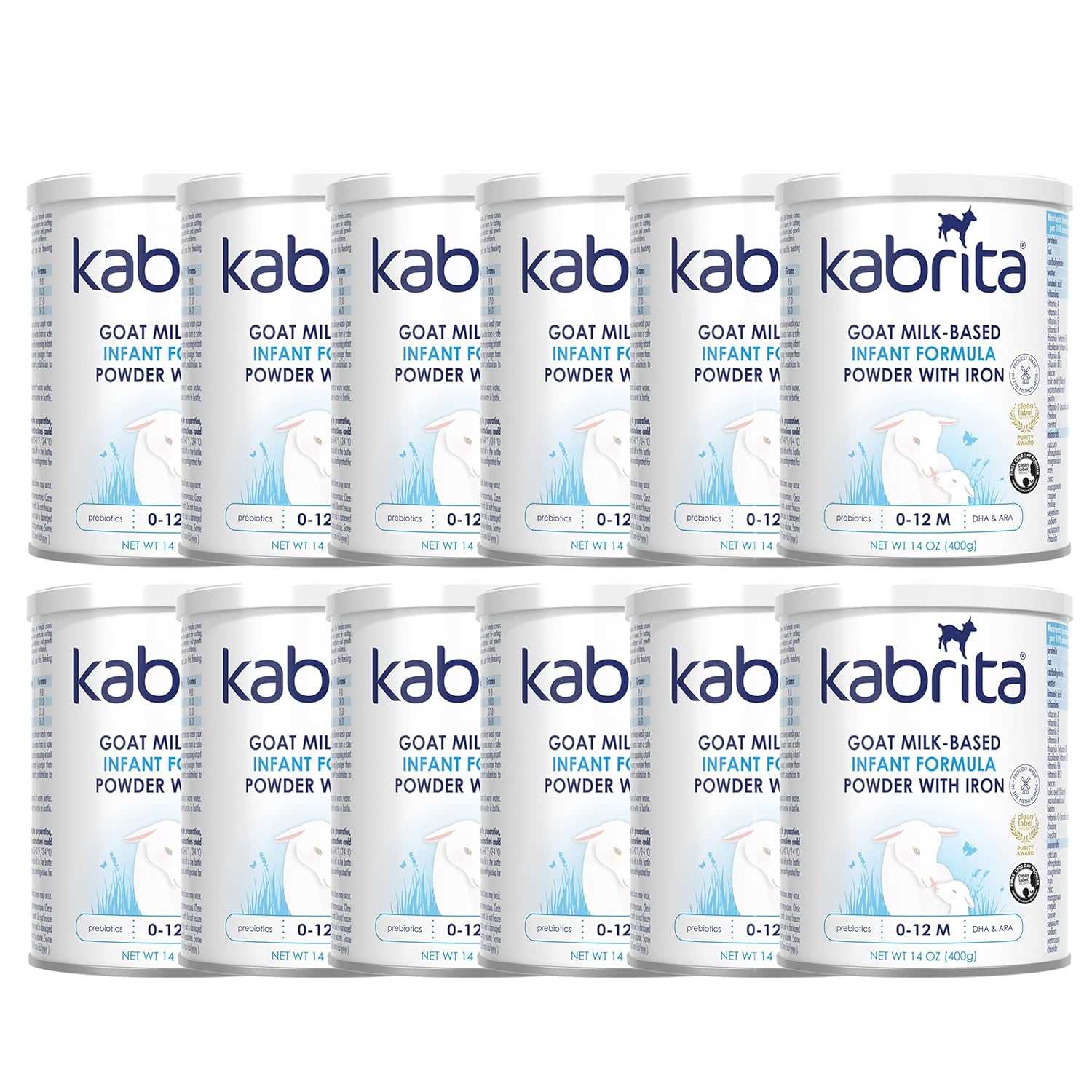 Kabrita Goat Milk Infant Formula - Easy to Digest Baby Formula 0-12 Months - Contains Prebiotics