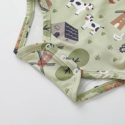 pureborn Baby Boys Girls Bodysuit Super Soft Cotton Romper 0-24 Months