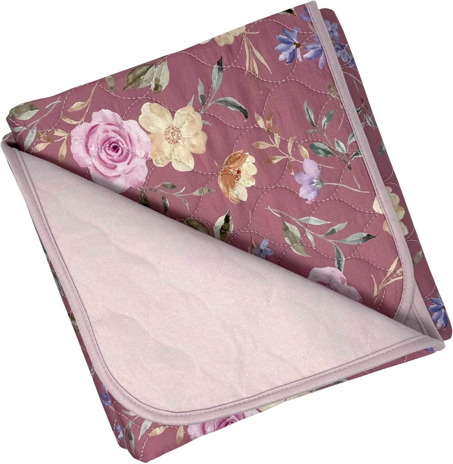 Organic Incontinence Pad for Period - Waterproof Protectors - Reusable Washable Pee Pad - Fits Twin