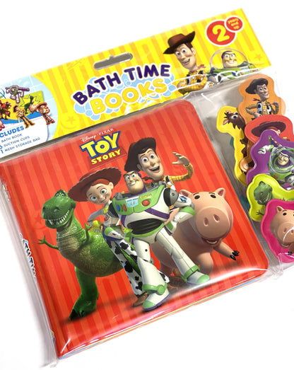 Disney / Pixar Toy Story Bath Time Books - Activity Books for kids, Bath book, 6 Padded suction
