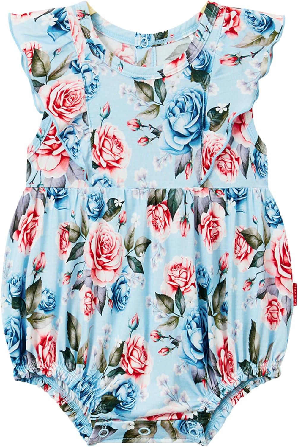 Bamboo Viscose Baby Romper Infant Girl Ruffle Sleeveless Newborn Baby Girl Bodysuit