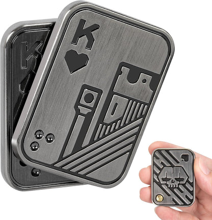Fidget Slider Toys, Poker Cards Fidget Toy, Sensory Fidget Toys to Relieve Anxiety and Stress, Cool Desk Fidgets Gift for Adults and Teenagers