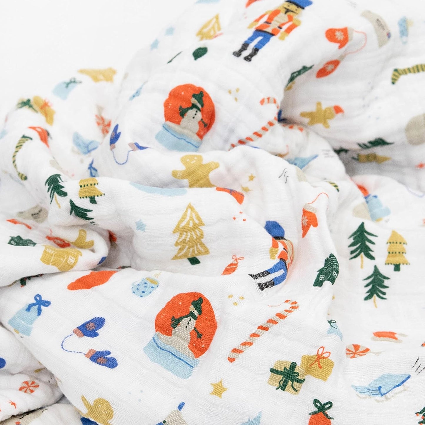 Little Unicorn Premium Quilted Throw | Super Soft, Multi-Layered Muslin XL Blanket| Great for Kids