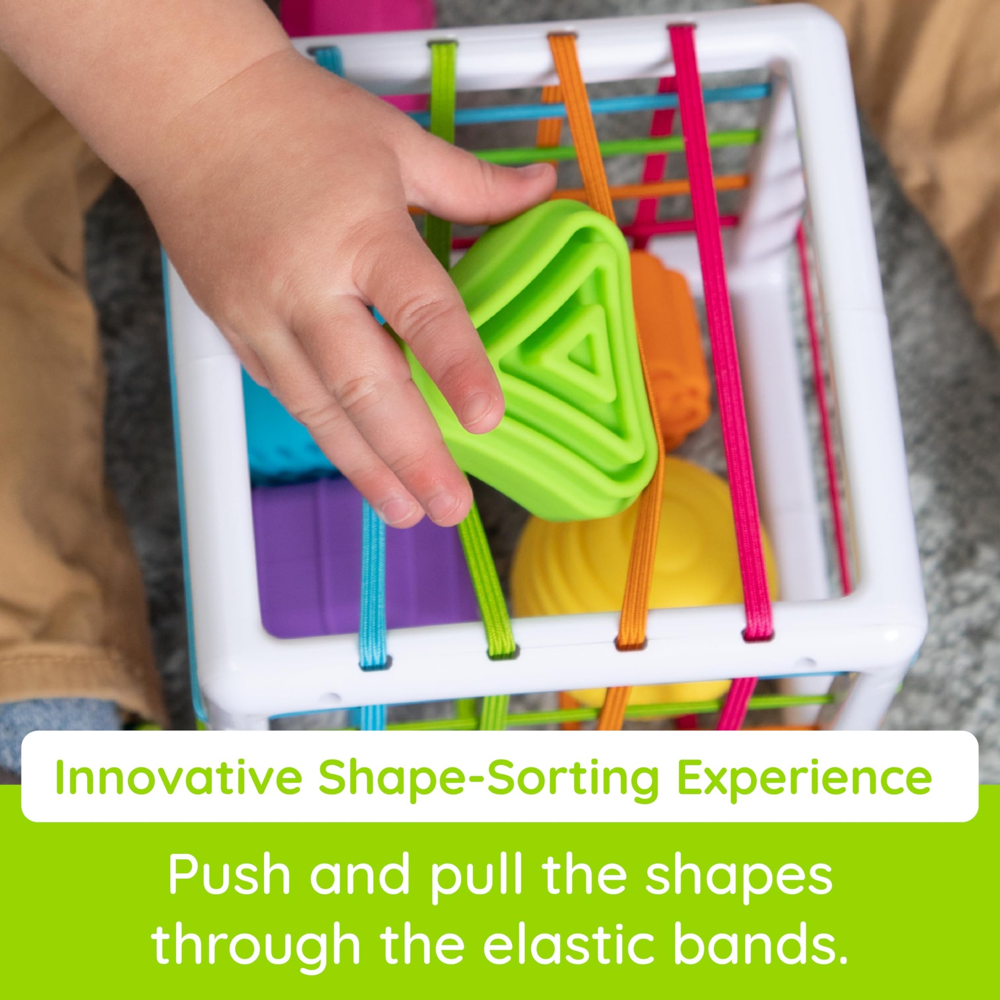 Fat Brain Toys InnyBin Shape Learning Sensory Toy