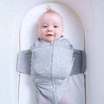 Happiest Baby SNOO Sleep Sack - 100% Organic Cotton Baby Swaddle Blanket - Doctor Designed Promotes
