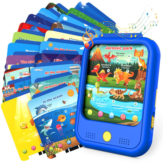 Qiaojoy Kids Learning Tablet Educational Learning Pad for Toddlers 2-5