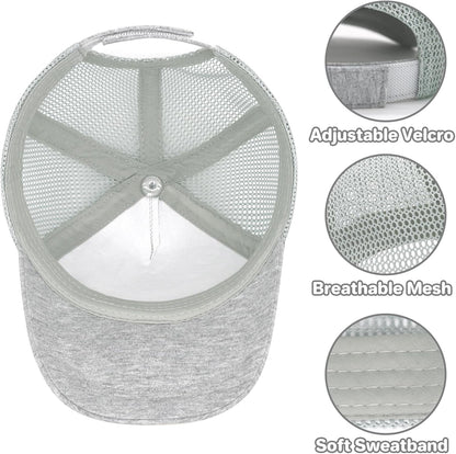 qikqik Baby Baseball Cap Toddler Baseball Hat with Mesh Infant Sun Hat UPF 50+ Baby Ball Cap Toddler Girl Hats Kids Hat Boys