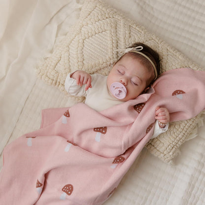 Swaddle Blanket for Girls 100% Cotton Buttery Soft Cozy Receiving Swaddle Crib Stroller Blanket for