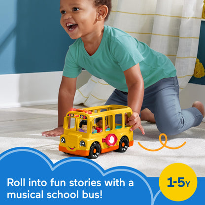 Fisher-Price Little People School Bus Toddler Toy