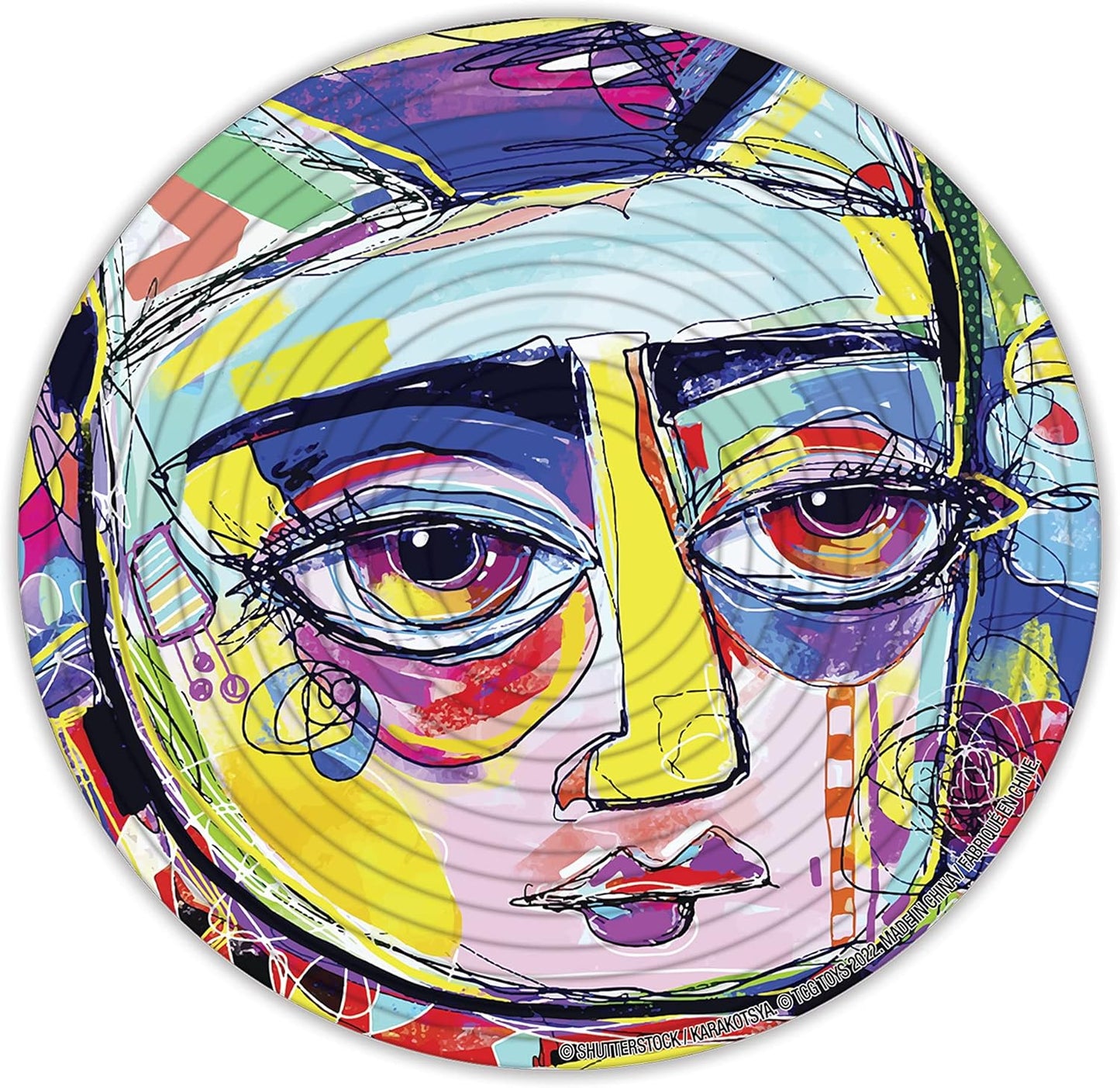 Spin Flip Puzzle - Abstract - Spin it, Flip it, Solve it! for Those who love brain teasers! Adult Fidget Toy. Great Gift for Mom, Dad, Teens, Men and Women