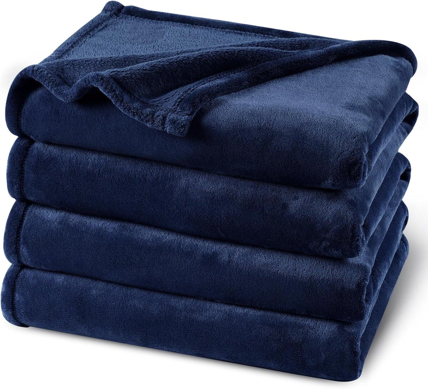 PHF Ultra Soft Fleece Blanket Twin Size, No Shed No Pilling Luxury Plush Cozy 300GSM Lightweight