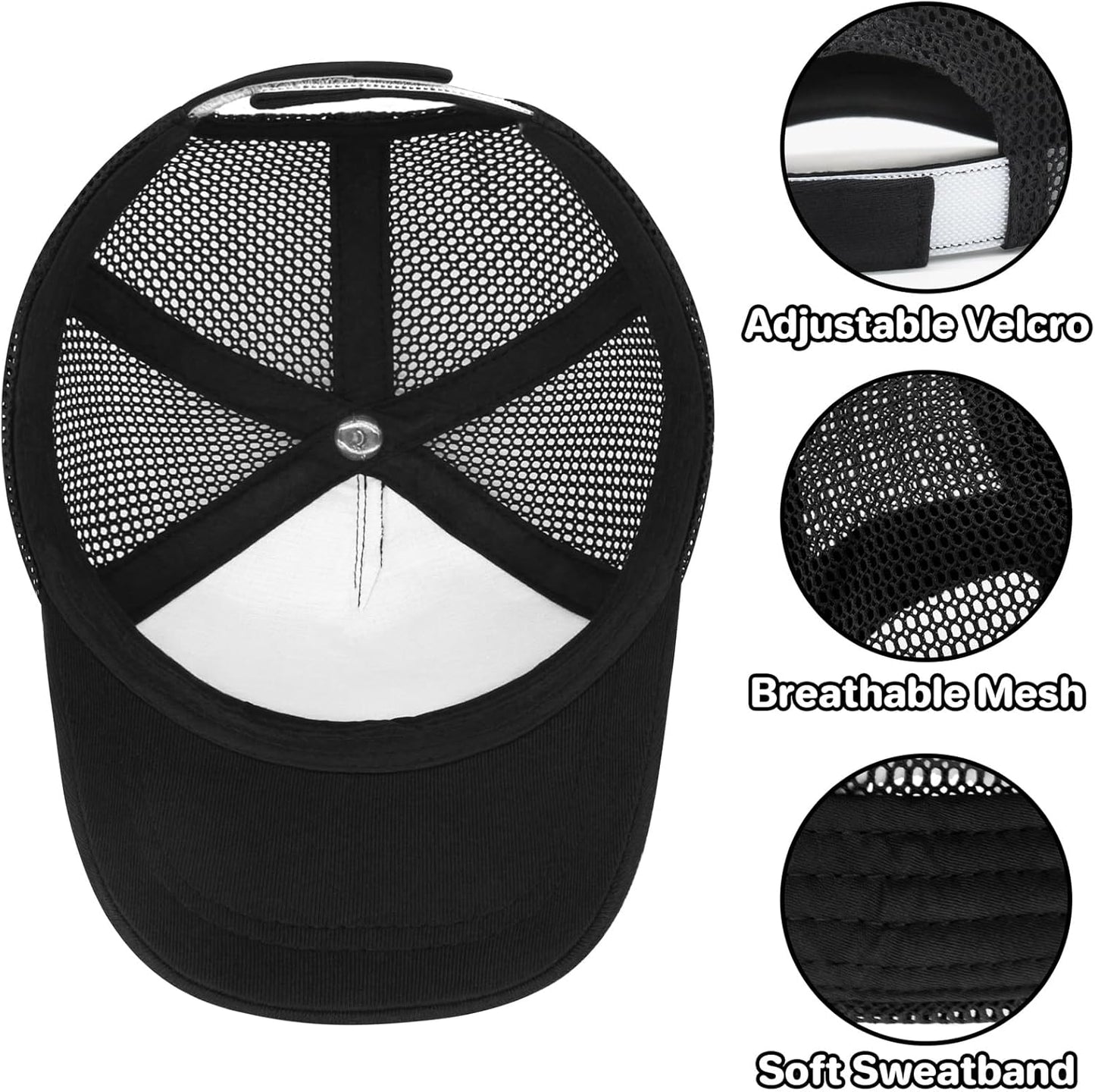 qikqik Baby Baseball Cap Toddler Baseball Hat with Mesh Infant Sun Hat UPF 50+ Baby Ball Cap Toddler Girl Hats Kids Hat Boys