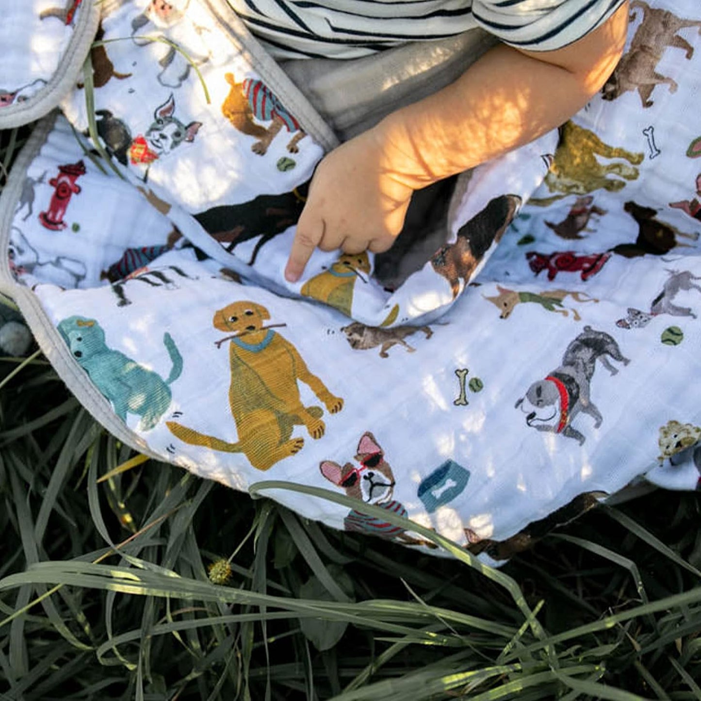 Little Unicorn Original Premium Cotton Quilt | Multi-Layered & Extra-Soft Muslin Fabric |for Babies
