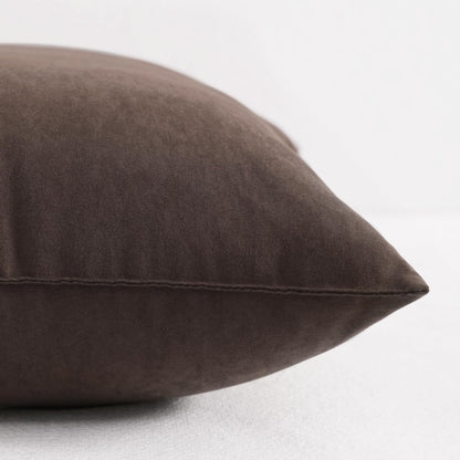 NTBAY Tiny Pillows, Down Alternative 7"x11" Microfiber Mini Pillows for Travel, Pets, Soft Machine Washable Small Pillow for Neck, Wrist, Lumbar and Knee, Dark Brown