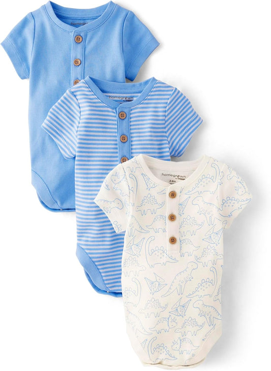 Gymboree Unisex Baby And Newborn Short Sleeve Bodysuits