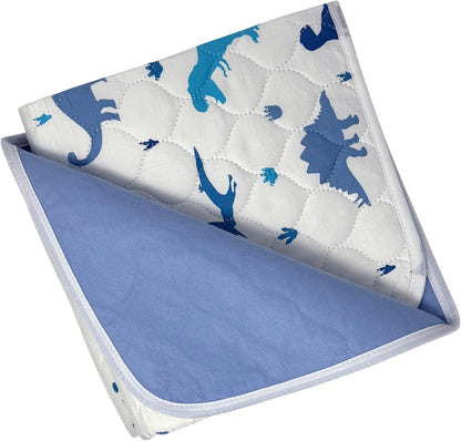 Organic Incontinence Pads for Kids & Toddlers - 5 Layer Waterproof Protectors for Overnight Bed